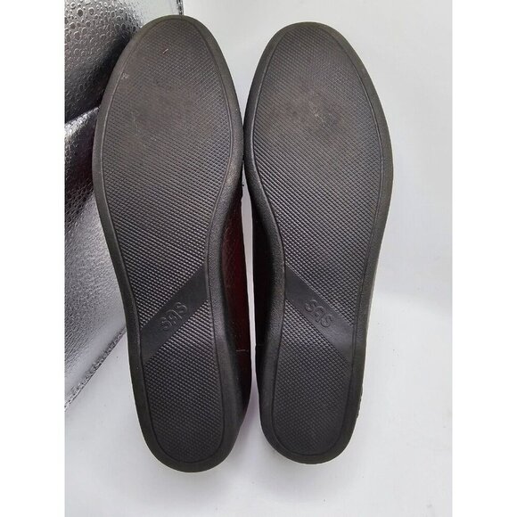 SAS Simplify Slip On Loafer Antique Wine Size‎ 9 Slim - Picture 4 of 6
